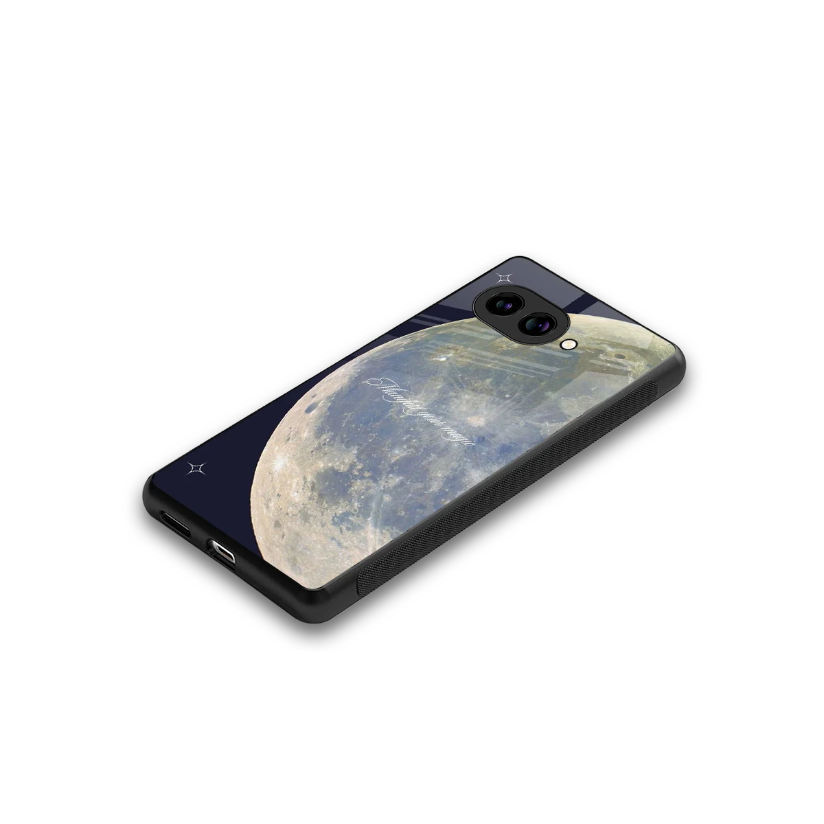 Manifest Glow stylish phone case for google pixel 9a | glossy glass and slim fit