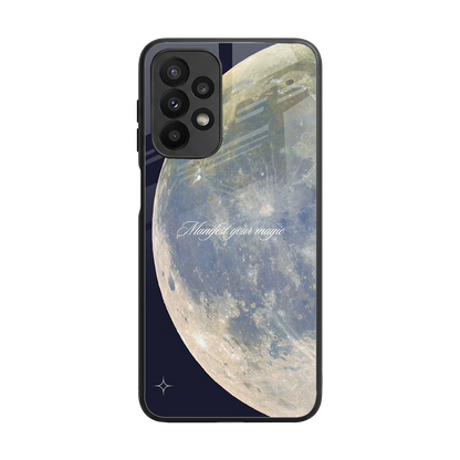 Manifest Glow back phone cover | glass case for samsung galaxy a23