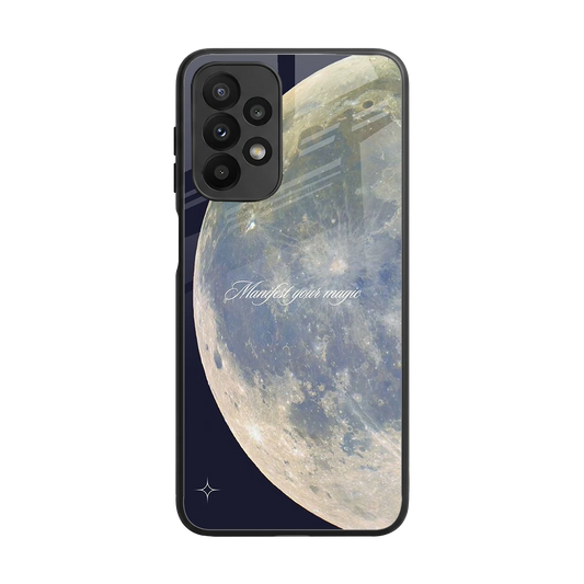 Manifest Glow back phone cover | glass case for samsung galaxy a23
