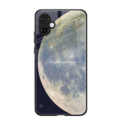 Manifest Glow back phone cover | glass case for samsung galaxy a06 5g