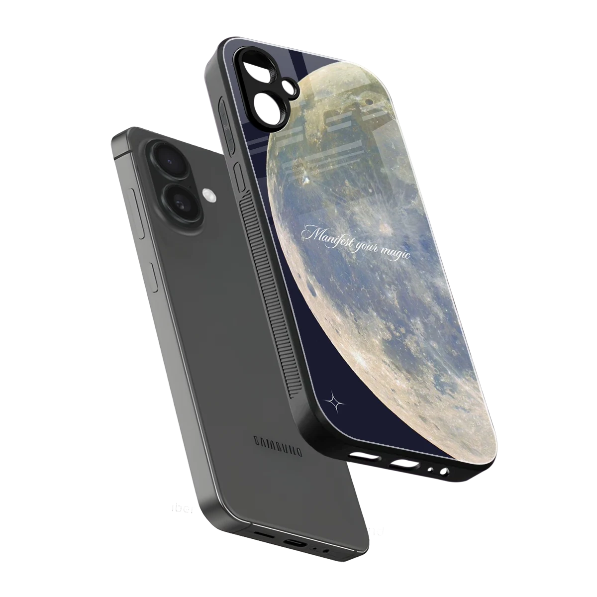 Manifest Glow sleek samsung galaxy a06 5g cover with tempered glass back and TPU edges