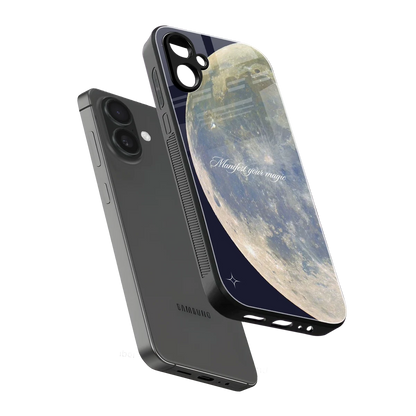 Manifest Glow sleek samsung galaxy a06 5g cover with tempered glass back and TPU edges