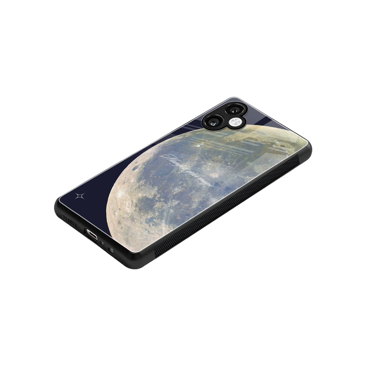 Manifest Glow stylish phone case for samsung galaxy a06 5g | glossy glass and slim fit