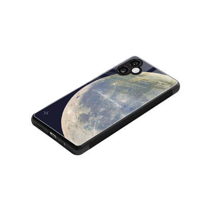 Manifest Glow stylish phone case for samsung galaxy a06 5g | glossy glass and slim fit