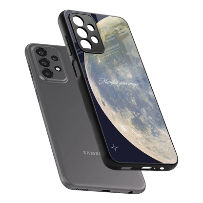 Manifest Glow sleek samsung galaxy a23 cover with tempered glass back and TPU edges