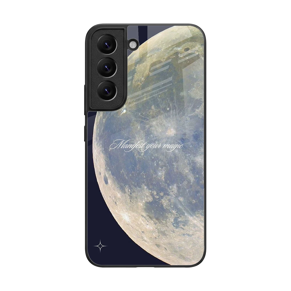 Manifest Glow back phone cover | glass case for samsung galaxy s22