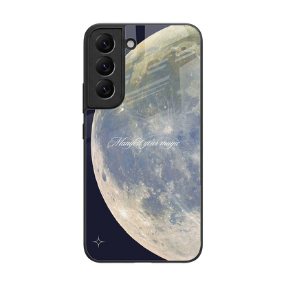 Manifest Glow back phone cover | glass case for samsung galaxy s22