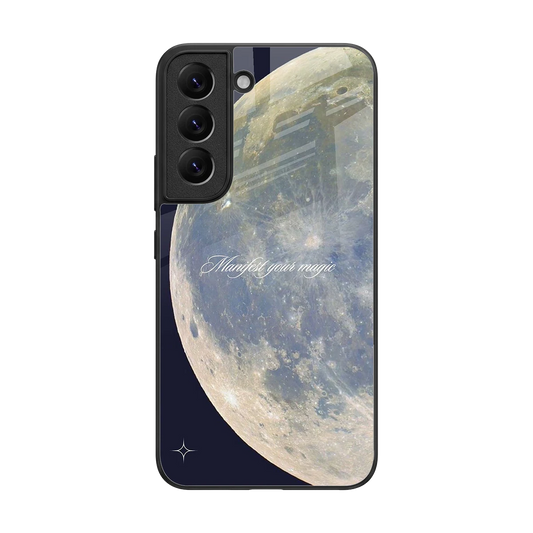 Manifest Glow back phone cover | glass case for samsung galaxy s22