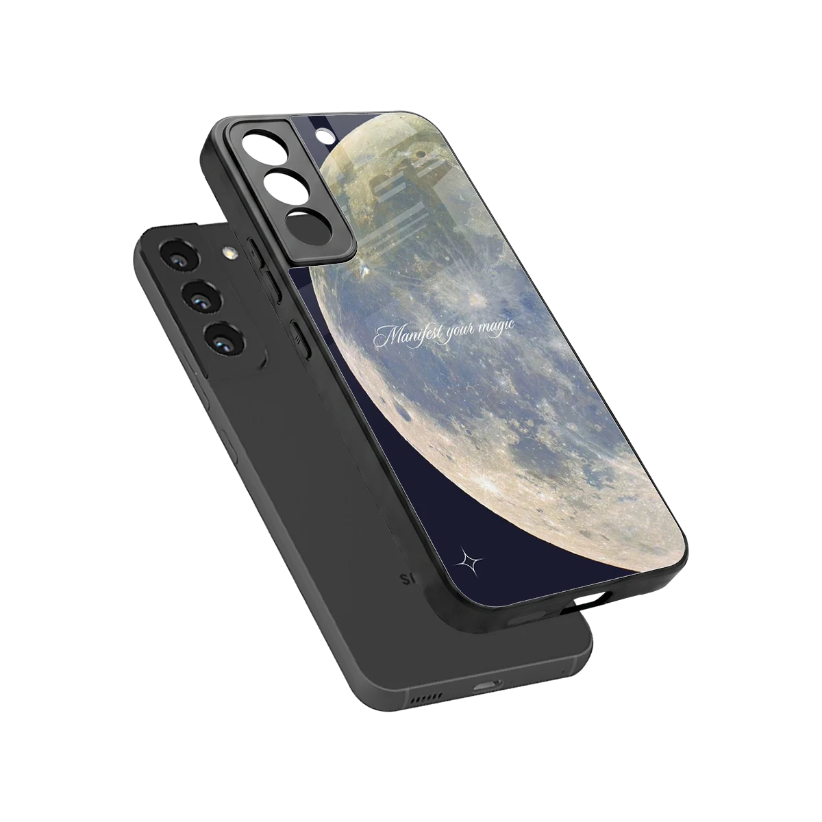 Manifest Glow sleek samsung galaxy s22 cover with tempered glass back and TPU edges