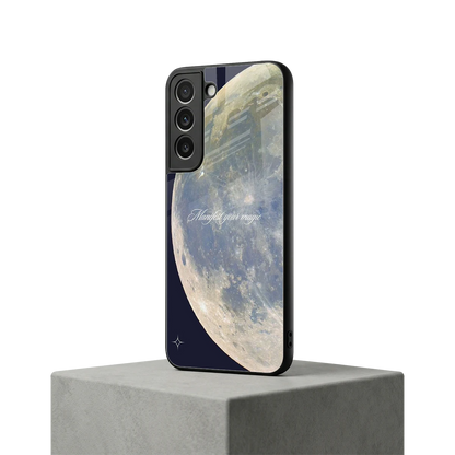 Manifest Glow samsung galaxy s22 mobile cover | shockproof glass phone case