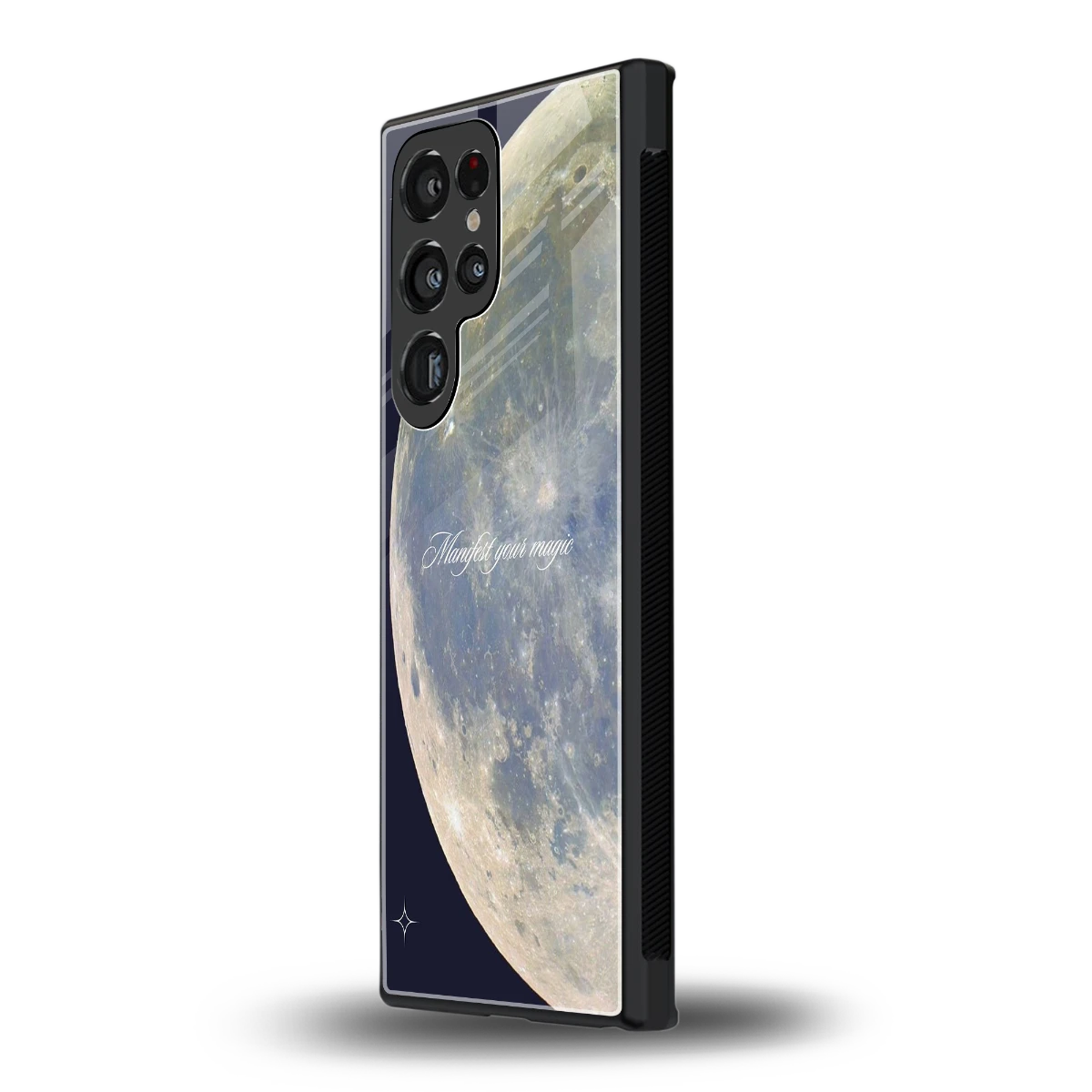 Manifest Glow samsung galaxy s23 ultra mobile cover | shockproof glass phone case