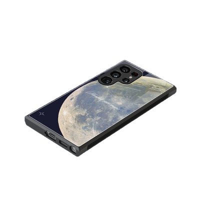 Manifest Glow stylish phone case for samsung galaxy s24 ultra | glossy glass and slim fit