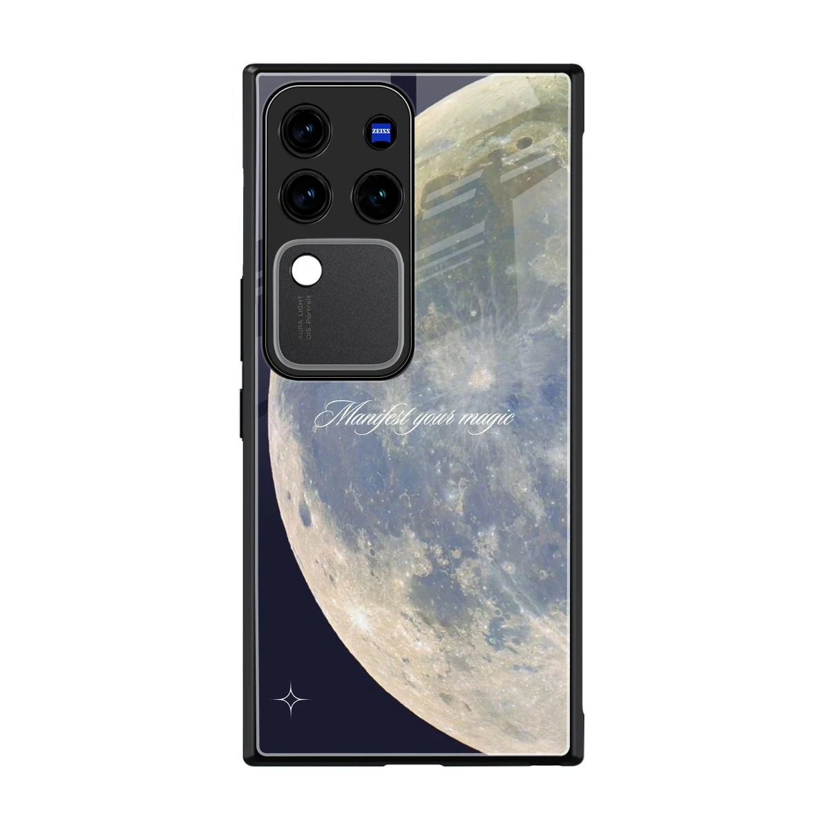 Manifest Glow back phone cover | glass case forvivo v30 pro