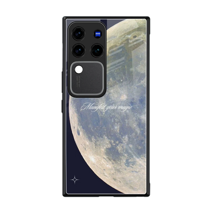 Manifest Glow back phone cover | glass case forvivo v30 pro