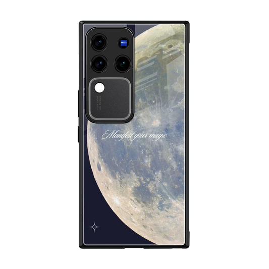 Manifest Glow back phone cover | glass case forvivo v30 pro