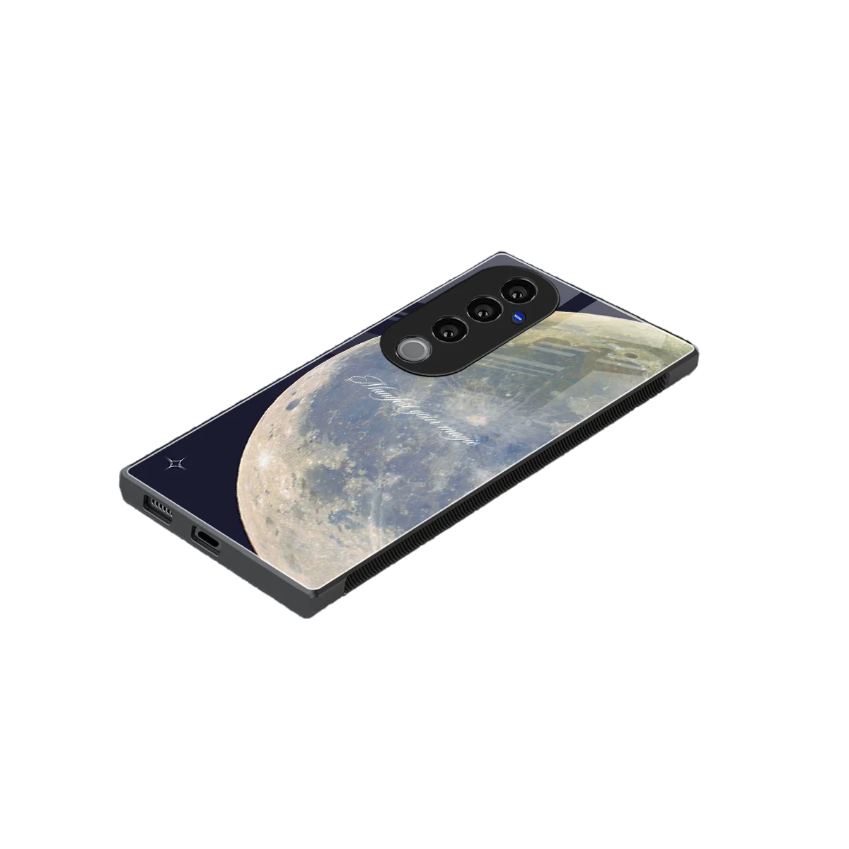 Manifest Glow stylish phone case for vivo v40 pro | glossy glass and slim fit