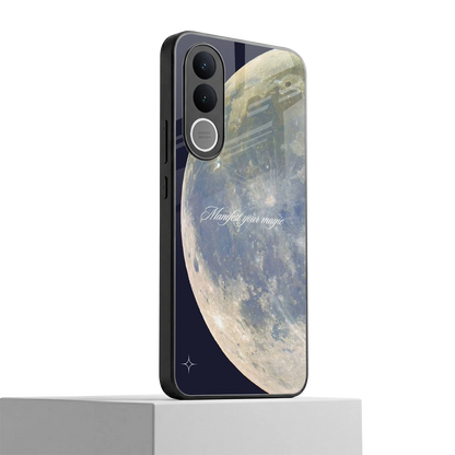 Manifest Glow vivo v70 fe mobile cover | shockproof glass phone case