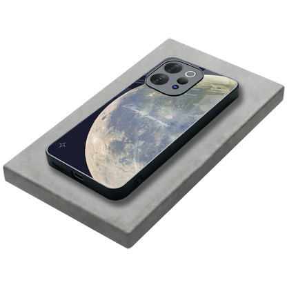 Manifest Glow stylish phone case for vivo v70 elite | glossy glass and slim fit