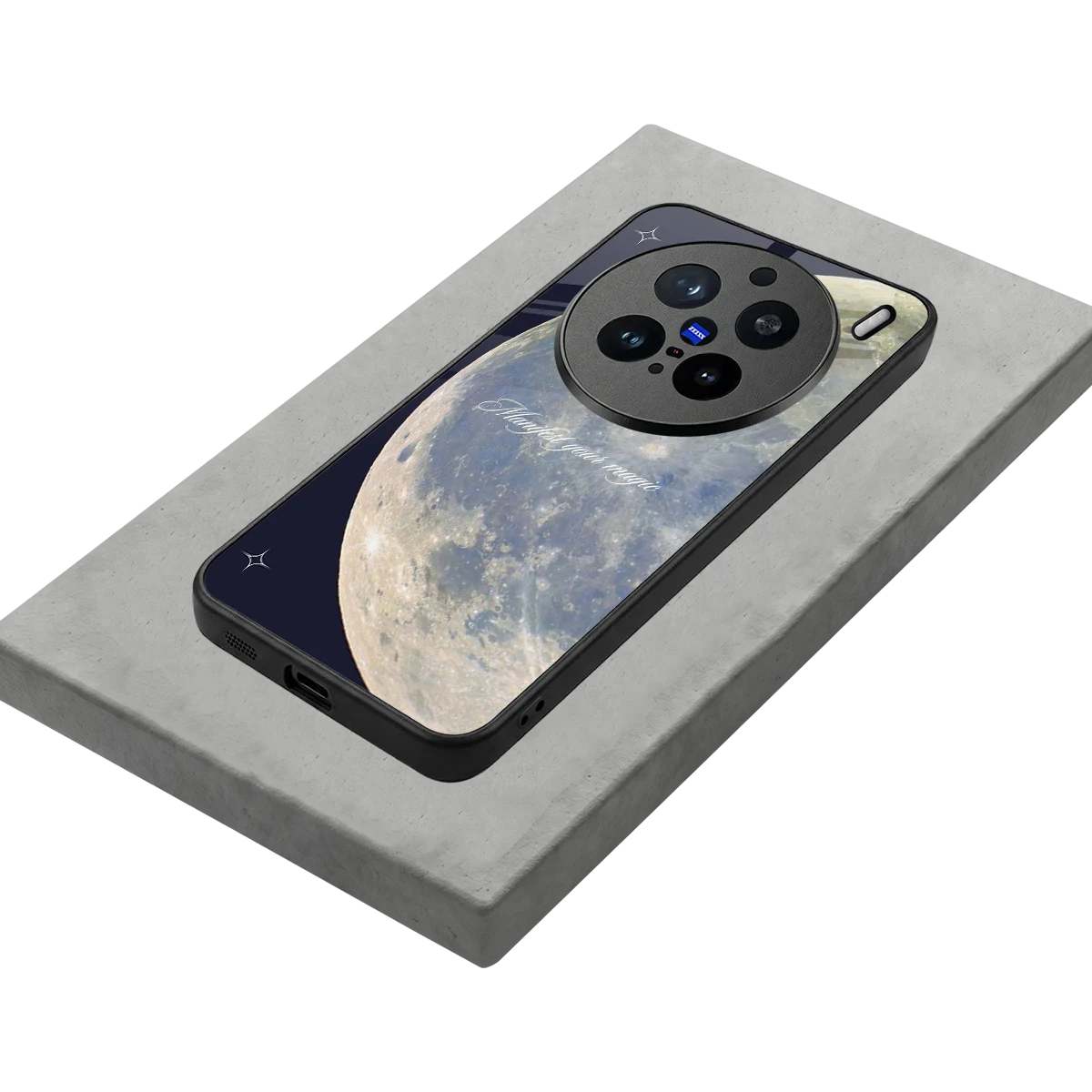 Manifest Glow stylish phone case for vivo x200 pro | glossy glass and slim fit