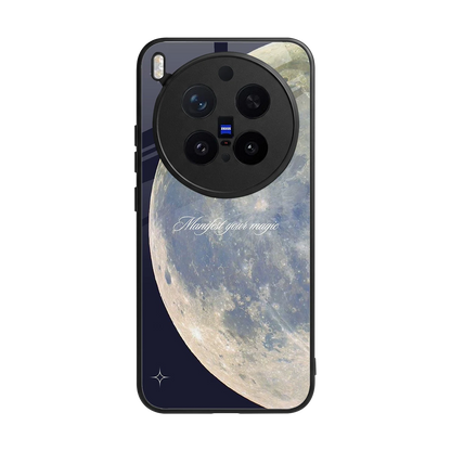 Manifest Glow back phone cover | glass case for vivo x300 pro