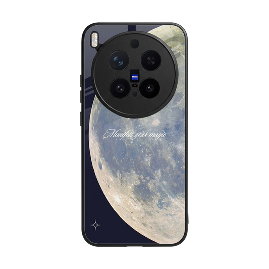 Manifest Glow back phone cover | glass case for vivo x300 pro
