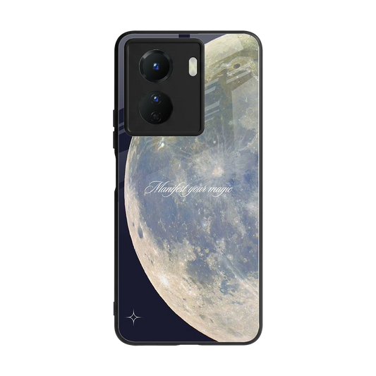 Manifest Glow back phone cover | glass case for vivo y16
