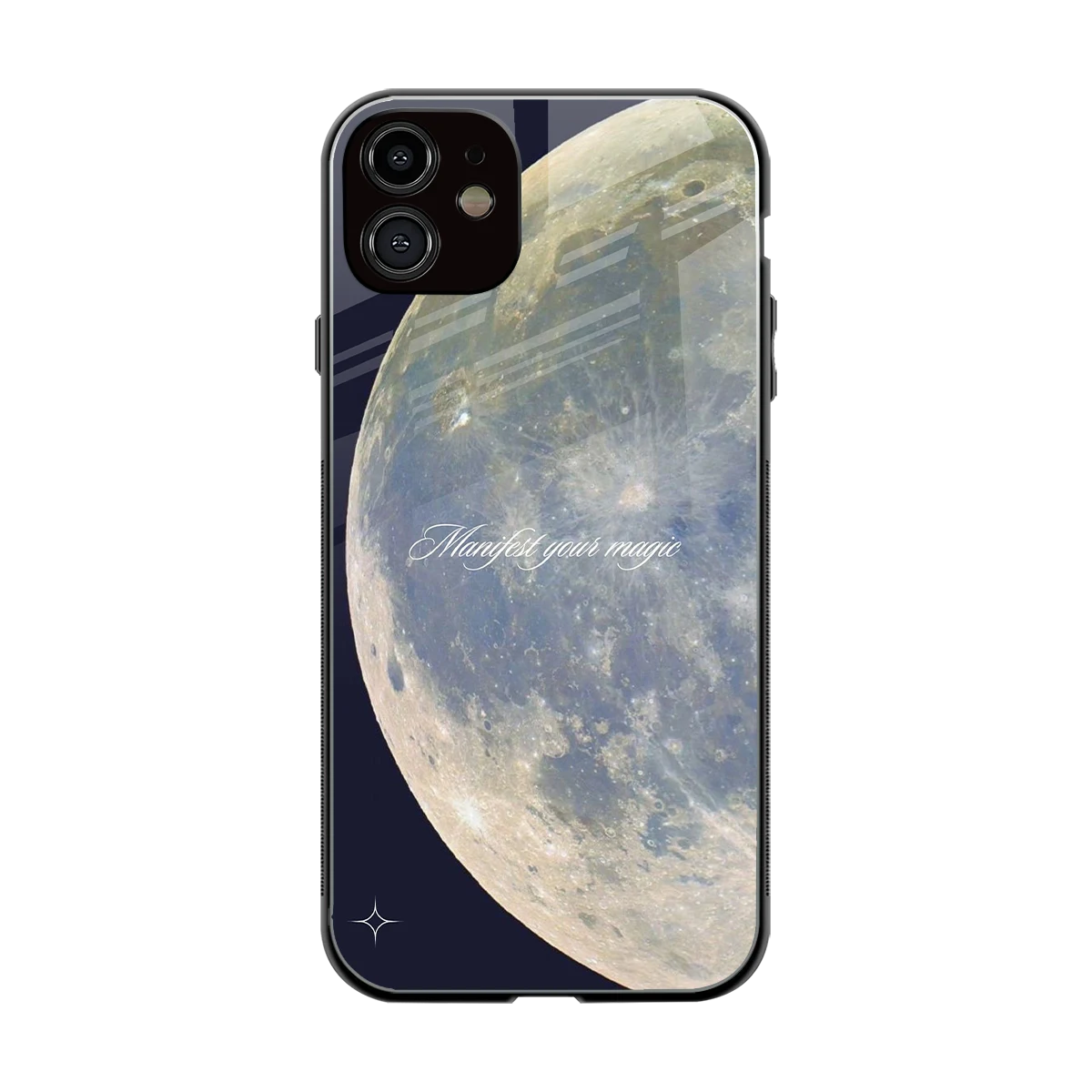 Manifest Glow back phone cover | glass case for iphone 12