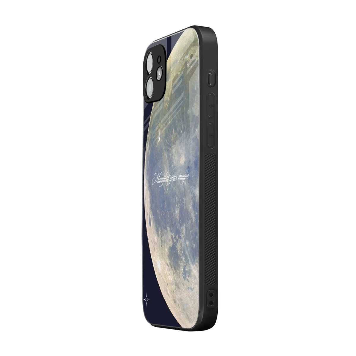 Manifest Glow iphone 12 mobile cover | shockproof glass phone case