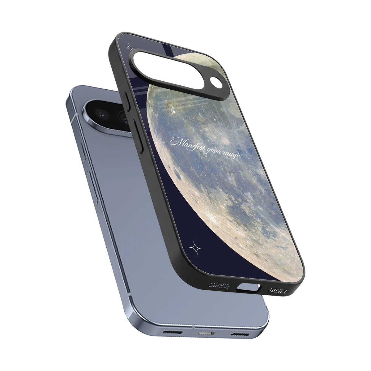 Manifest Glow sleek google pixel 10 cover with tempered glass back and TPU edges