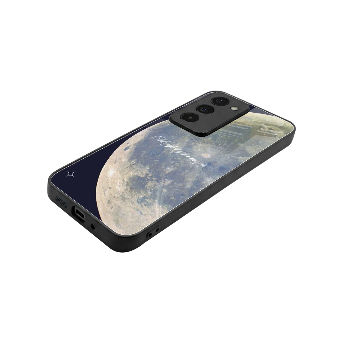 Manifest Glow stylish phone case for redmi 15 5g | glossy glass and slim fit