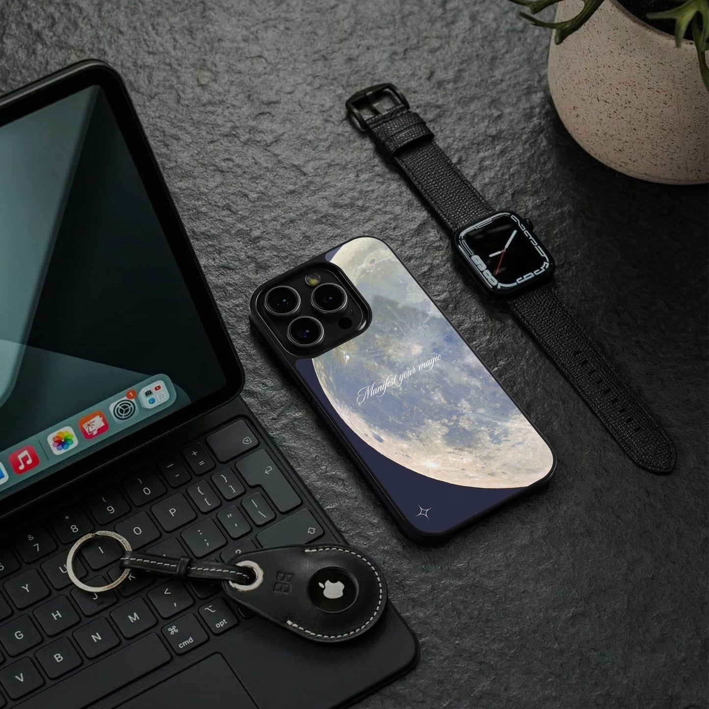 Manifest Glow Phone Case for Iphone 16 | Glass Case