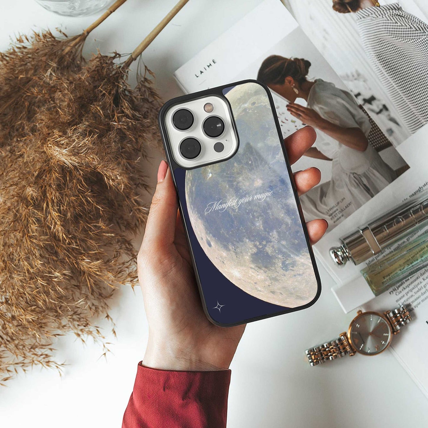 Manifest Glow Phone Case for Iphone 16 | Glass Case