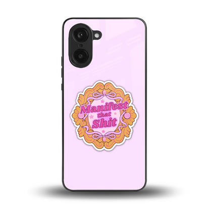 Manifestor back phone cover | glass case for oneplus nord ce5 5g