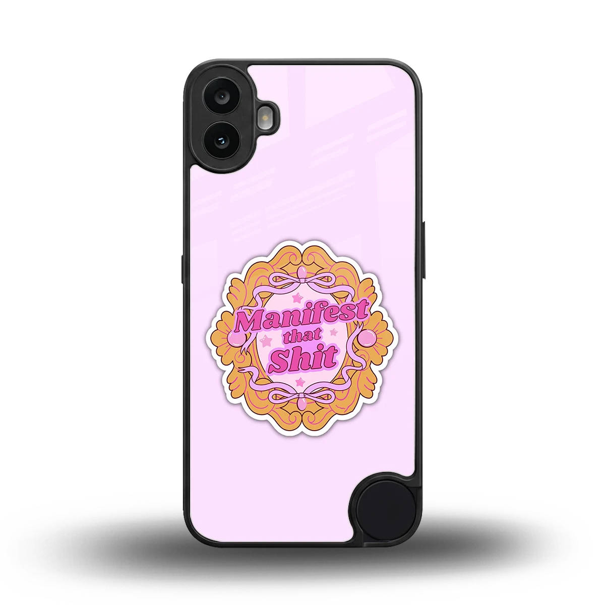 Manifestor back phone cover | glass case for cmf nothing phone 1