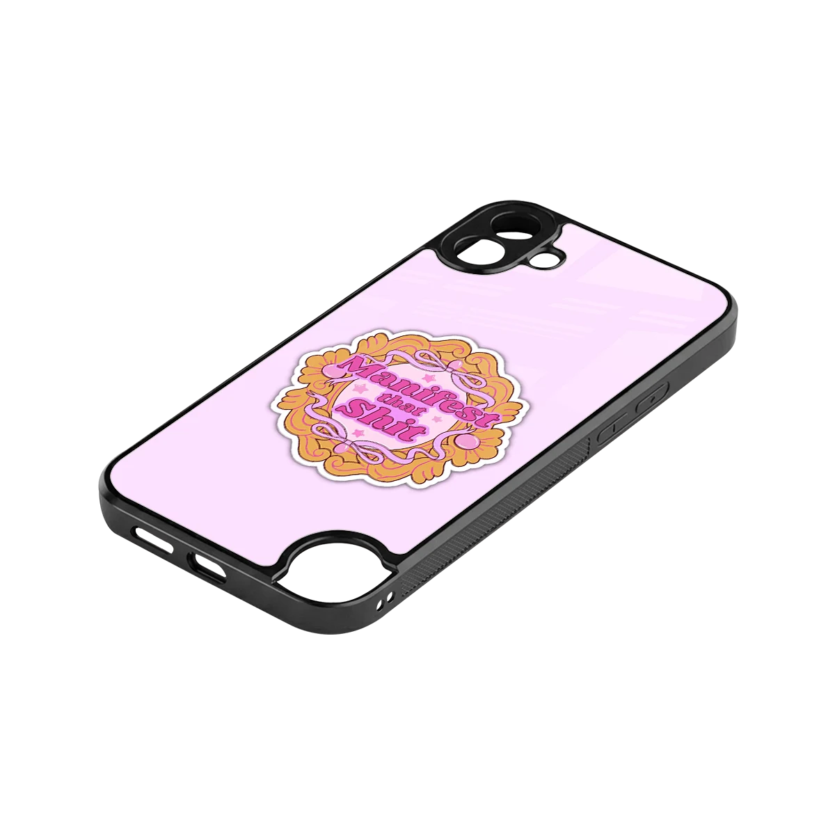 Manifestor stylish phone case for cmf nothing phone 1 | glossy glass and slim fit