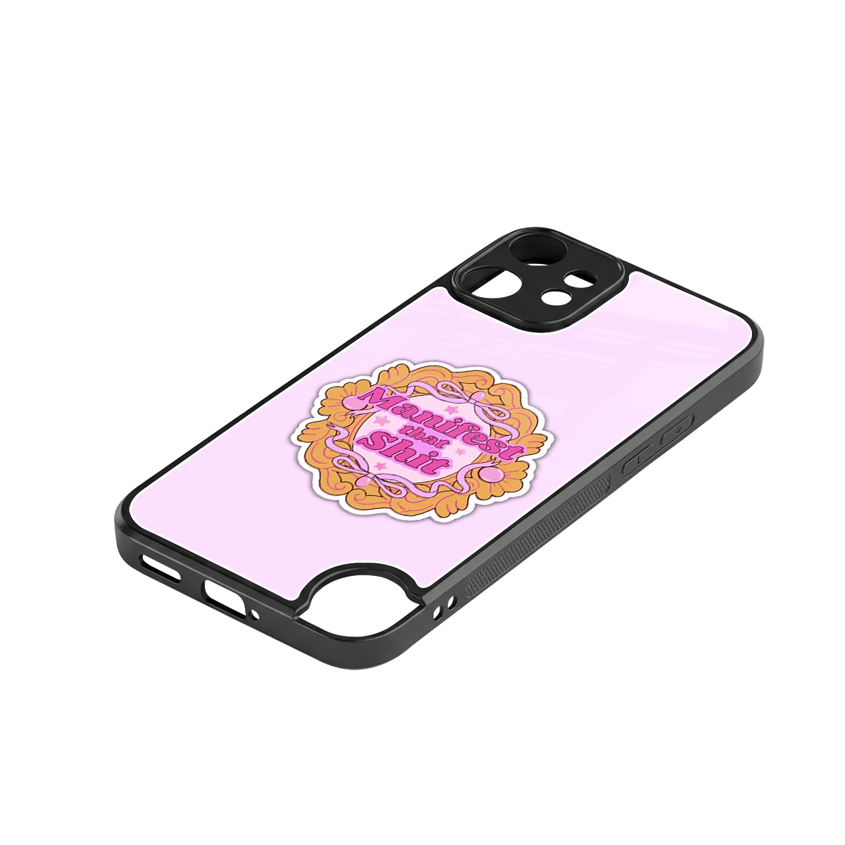 Manifestor stylish phone case for cmf nothing phone 2 pro | glossy glass and slim fit