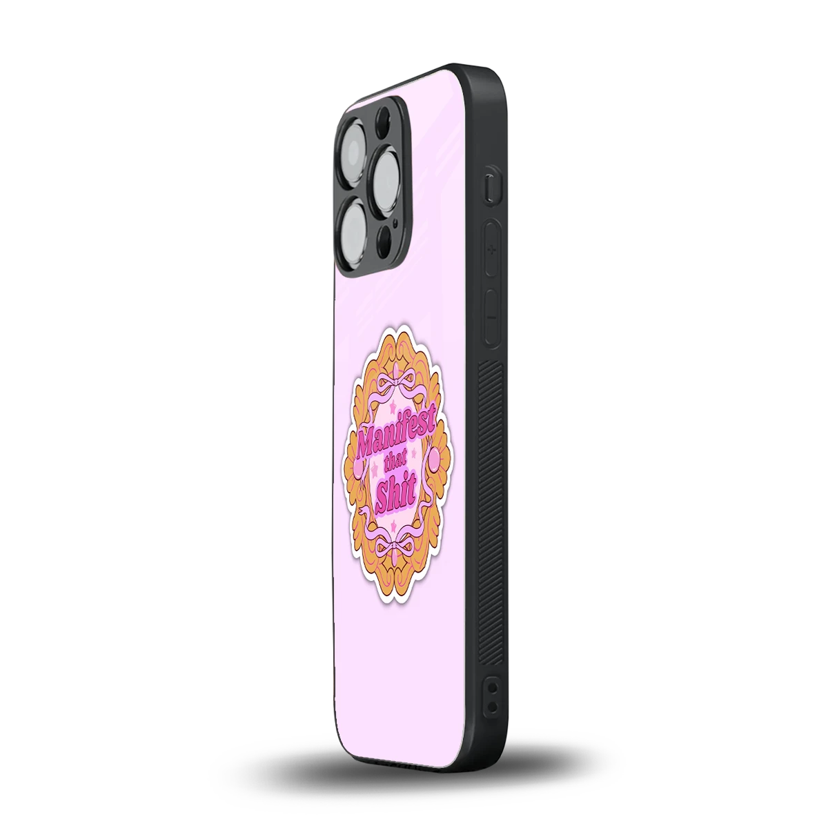 Manifestor iphone 13 pro mobile cover | shockproof glass phone case