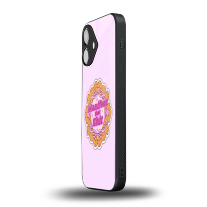Manifestor iPhone 16 mobile cover | shockproof glass phone case