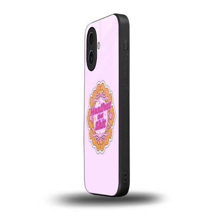 Manifestor iphone 17 mobile cover | shockproof glass phone case