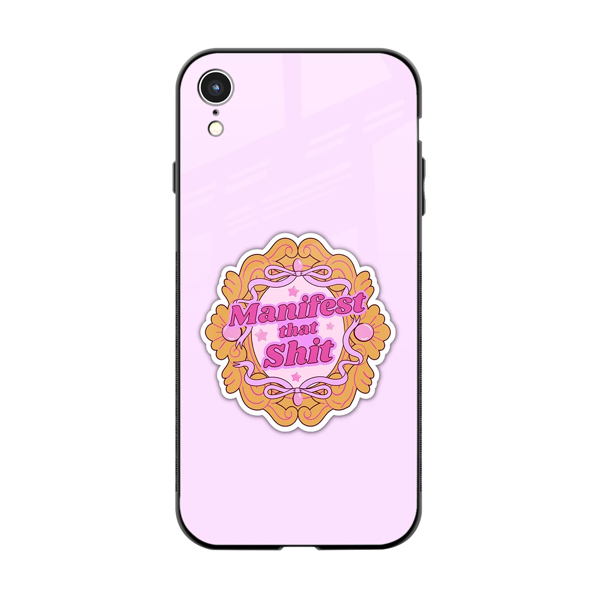 Manifestor back phone cover | glass case for iphone xr