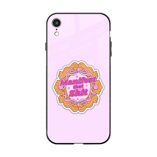 Manifestor back phone cover | glass case for iphone xr