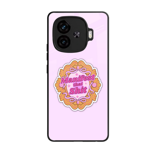Manifestor back phone cover | glass case for iqoo neo 10r 5g
