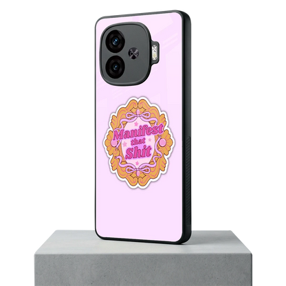 Manifestor iqoo neo 10r 5g mobile cover | shockproof glass phone case