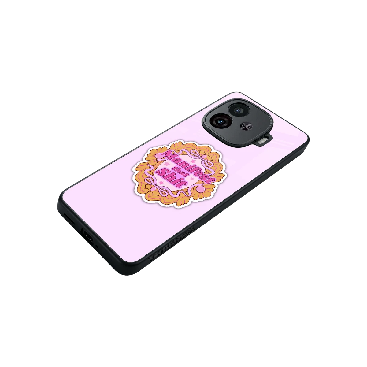Manifestor stylish phone case for iqoo neo 10r 5g | glossy glass and slim fit