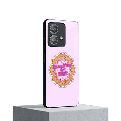 Manifestor motorola edge 40 neo 5g mobile cover | shockproof glass phone case