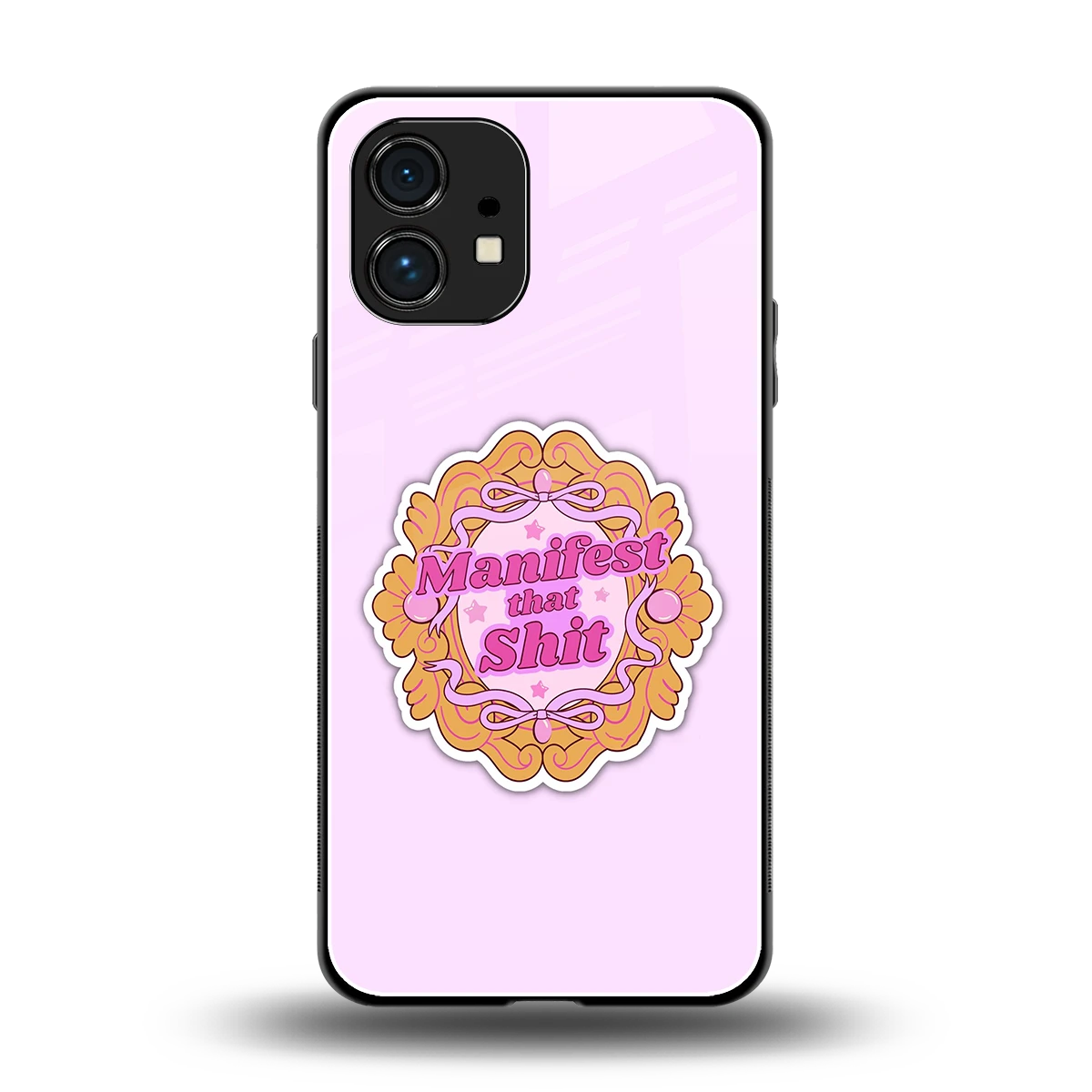 Manifestor back phone cover | glass case for nothing phone 1
