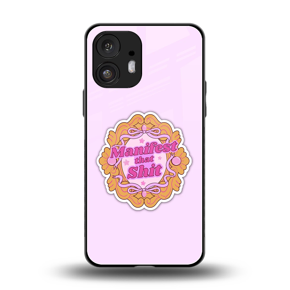 Manifestor back phone cover | glass case for nothing phone 2