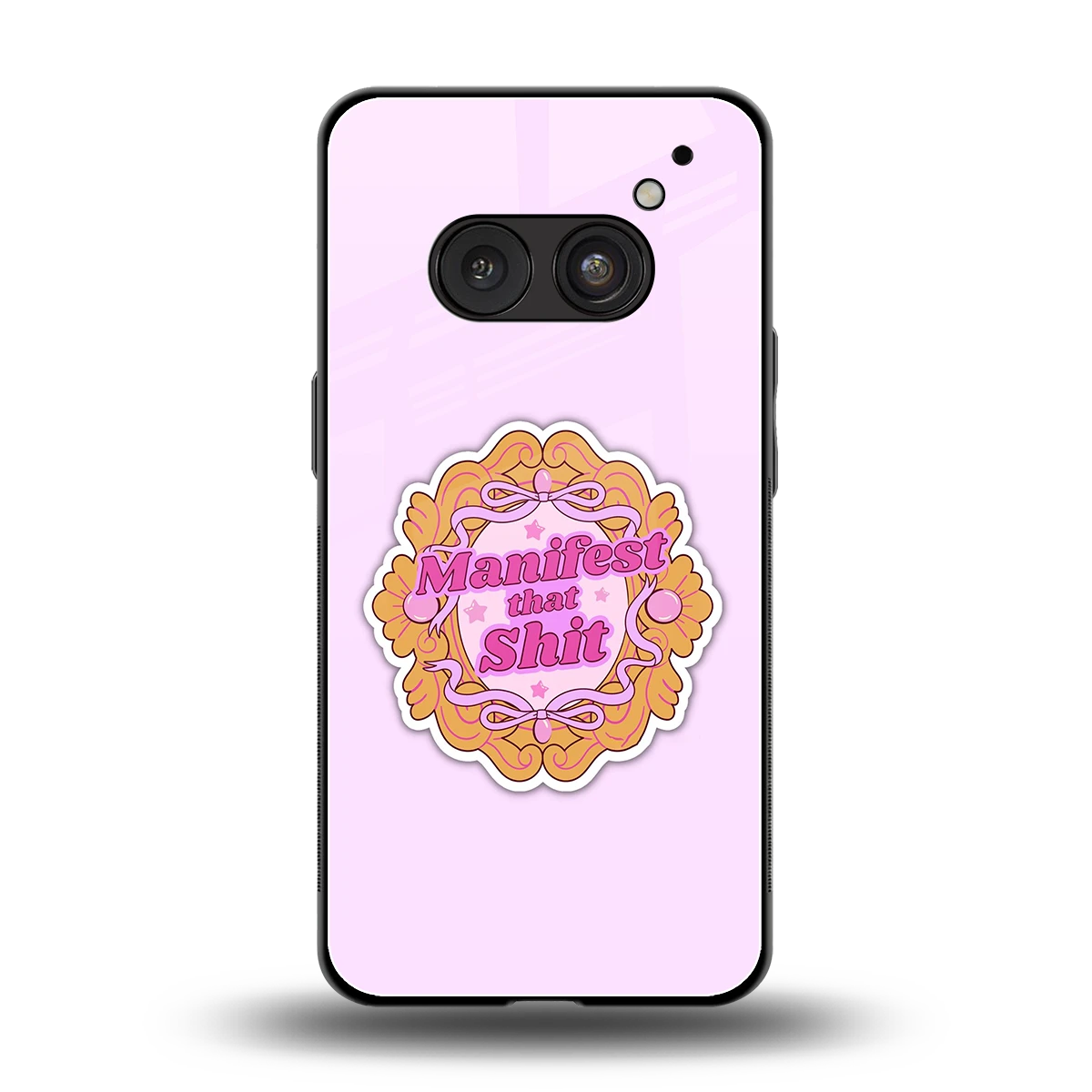 Manifestor back phone cover | glass case for nothing phone 2a