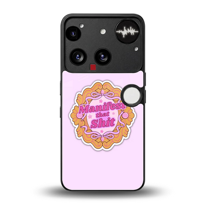 Manifestor back phone cover | glass case for nothing phone 3
