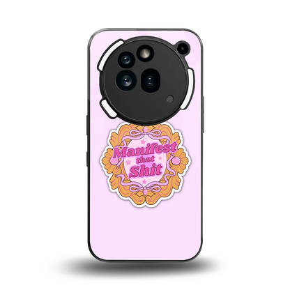 Manifestor back phone cover | glass case for nothing phone 3a pro